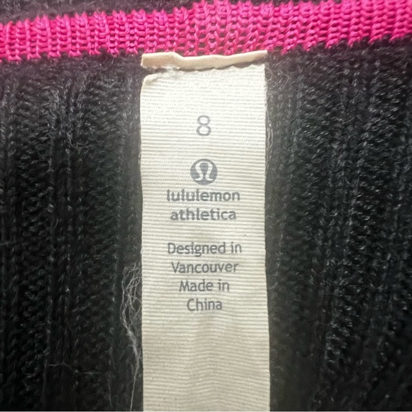 Lululemon Wrap Cardigan Hoodie Sweater Gray 8 Thumb Hole Athleisure Travel Yoga - Picture 8 of 11